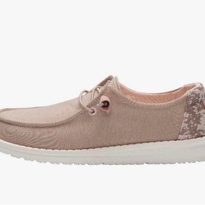 Hey Dude Tempur-Pedic shoes.